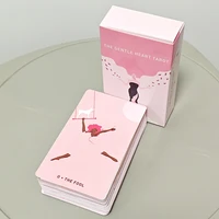 10.3*6cm Gentle Heart Tarot 78 Pcs Pink Cards Bring To The Surface The Truths That You Subconsciously Are Already Aware of 1