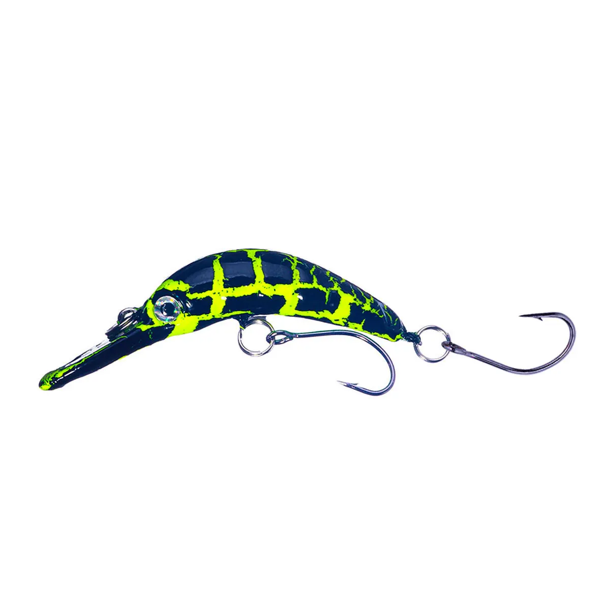 HENGJIA Rice Worm Shaper Trout Minnow Wobbler Fishing Lure 5.2cm 2.6g Crank Artificial Hard Bait Trout Pike Bass Fishing