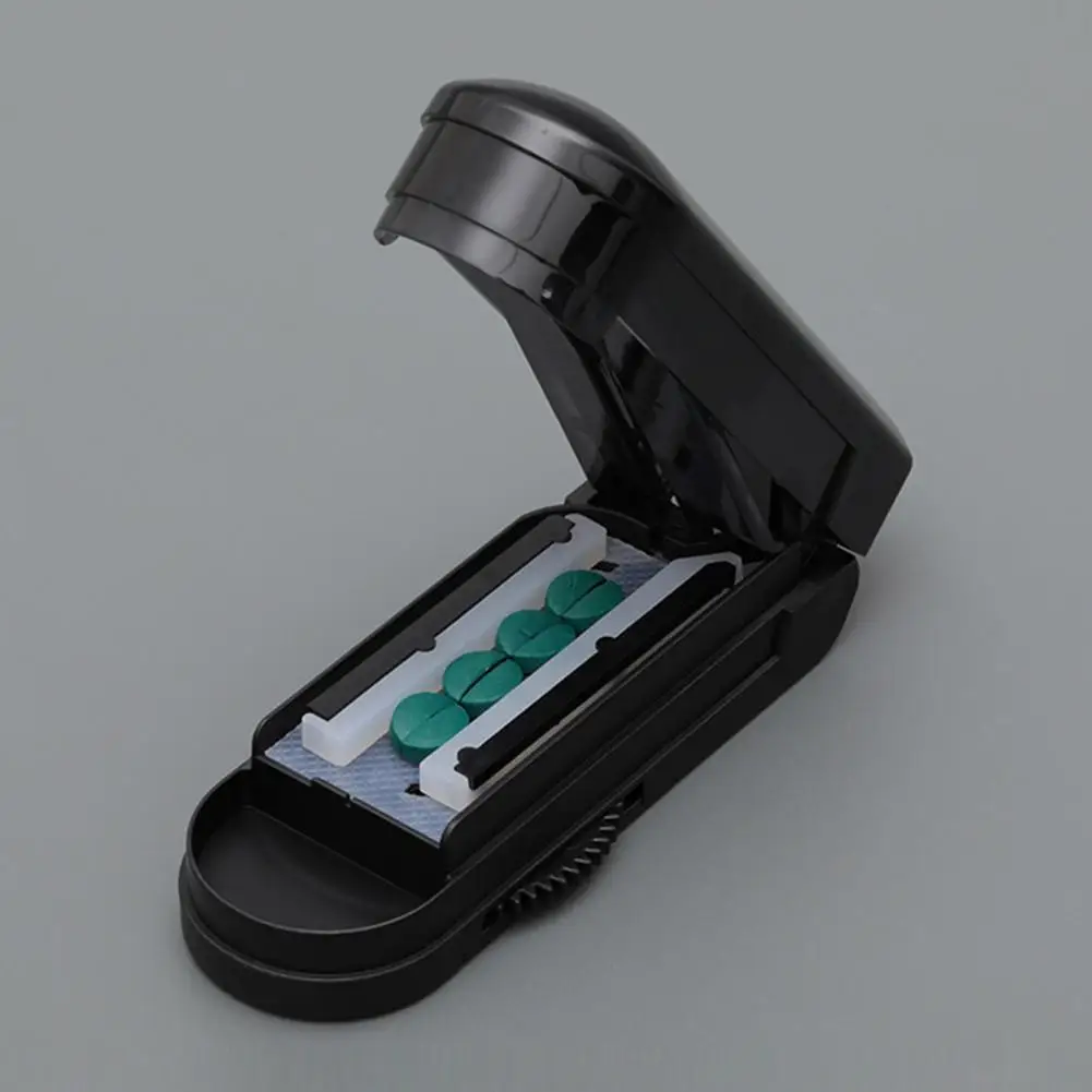 

Pill Cutter Splitter With 2 Adjustable Rod Pill Splitter Cutter with Accurate Pill Alignment For Small Or Large Pills