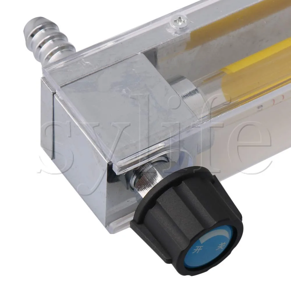 LZB-10 16-160L/h Clear Plastic Tube Flow Meter for Water Liquid Flowmeter Fit for 12mm Hose