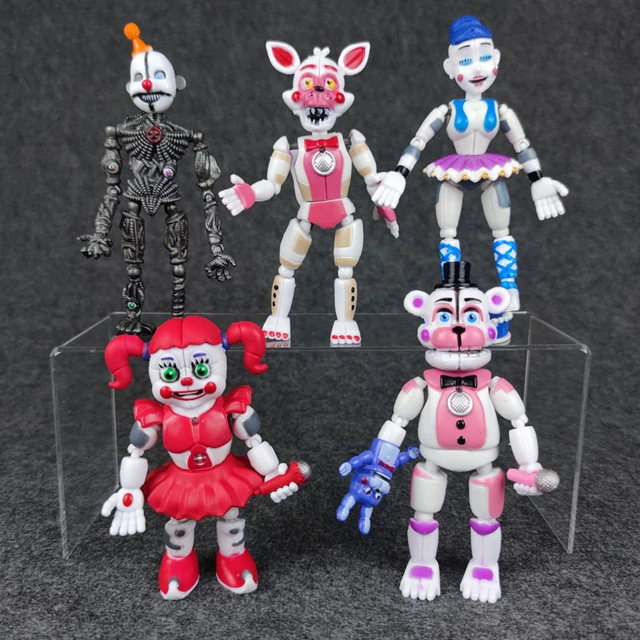 Characters Five Nights Freddys - 6 Pcs/set New Anime Figure Toy Cute Action  Pvc - Aliexpress