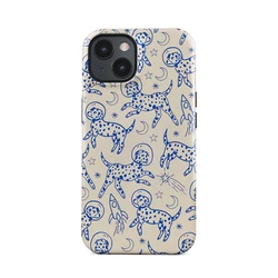 Magnetic Space Dog Pattern Shockproof Acrylic Phone Case - iPhone 12 Mini(5.4