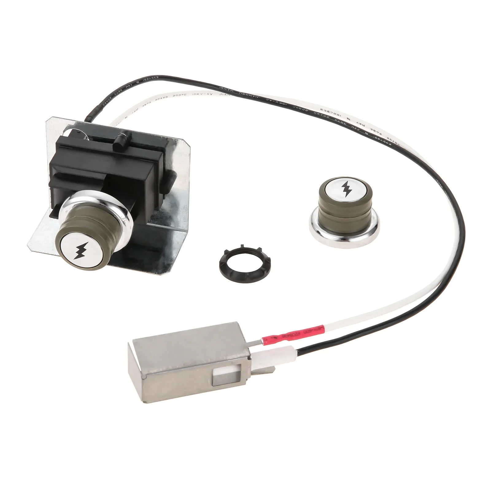 Electric Grill Igniter Kit Lighter Replacement 91360 for Weber Spirit E-310/320/200/210 Spirit 300 Piezo Gas Grills (2009-2012),barbecue grill