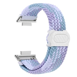 Braided Nylon Smart Watch Strap Wristband Bracelet - Enhanced Accessory for HUAWEI watch fit 2 (Grape Purple)