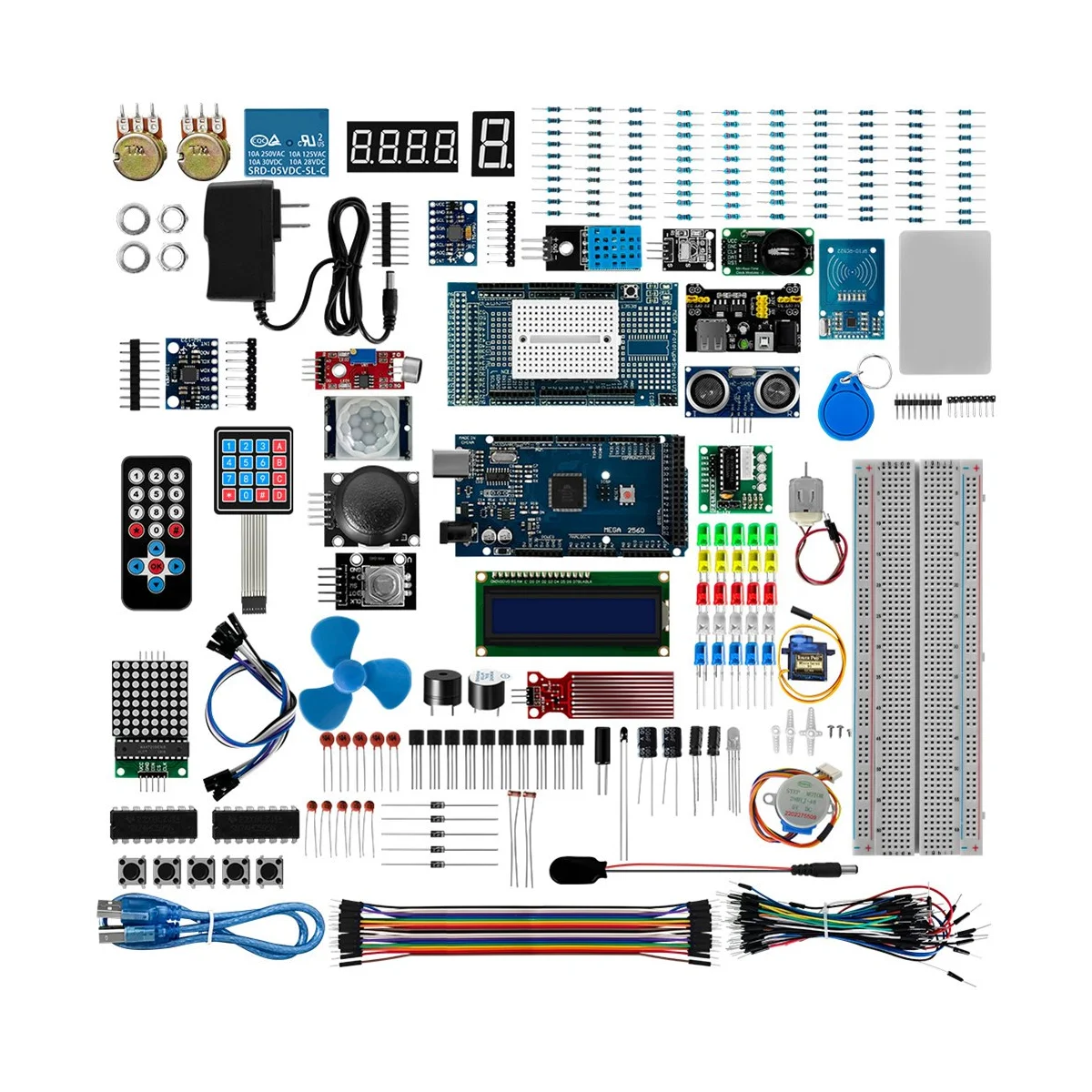 

Mega 2560 for UNO 2560 UNOR3 Nano Ultimate Starter Kit Development Kit