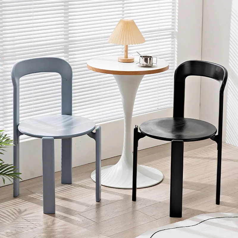 

European Modern Dining Chairs Nordic Design Wood Luxury Dining Chairs Unique Space Saving Silla Comedor Bedroom Furniture