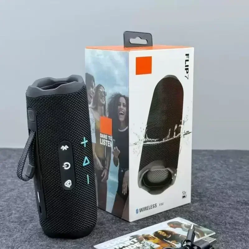 Flip 7 مكبر صوت بخاصية البلوتوث قابل للنقل مضخم صو...