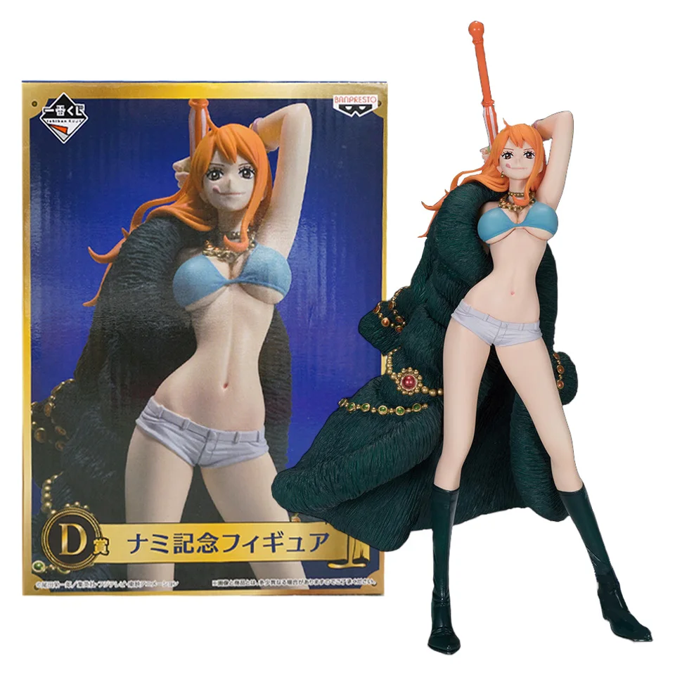16CM Anime One Piece Nami Figuarts ZERO One Piece 20th Anniversary