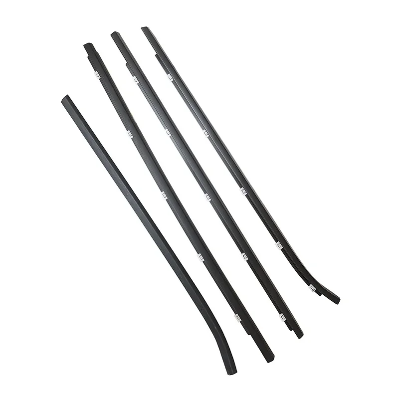 Car Window Weather Rubber Strips Fit for Hyundai I30 2008-2011 Direct Replacement Accessories Window Glass Waterproof Trim Strip