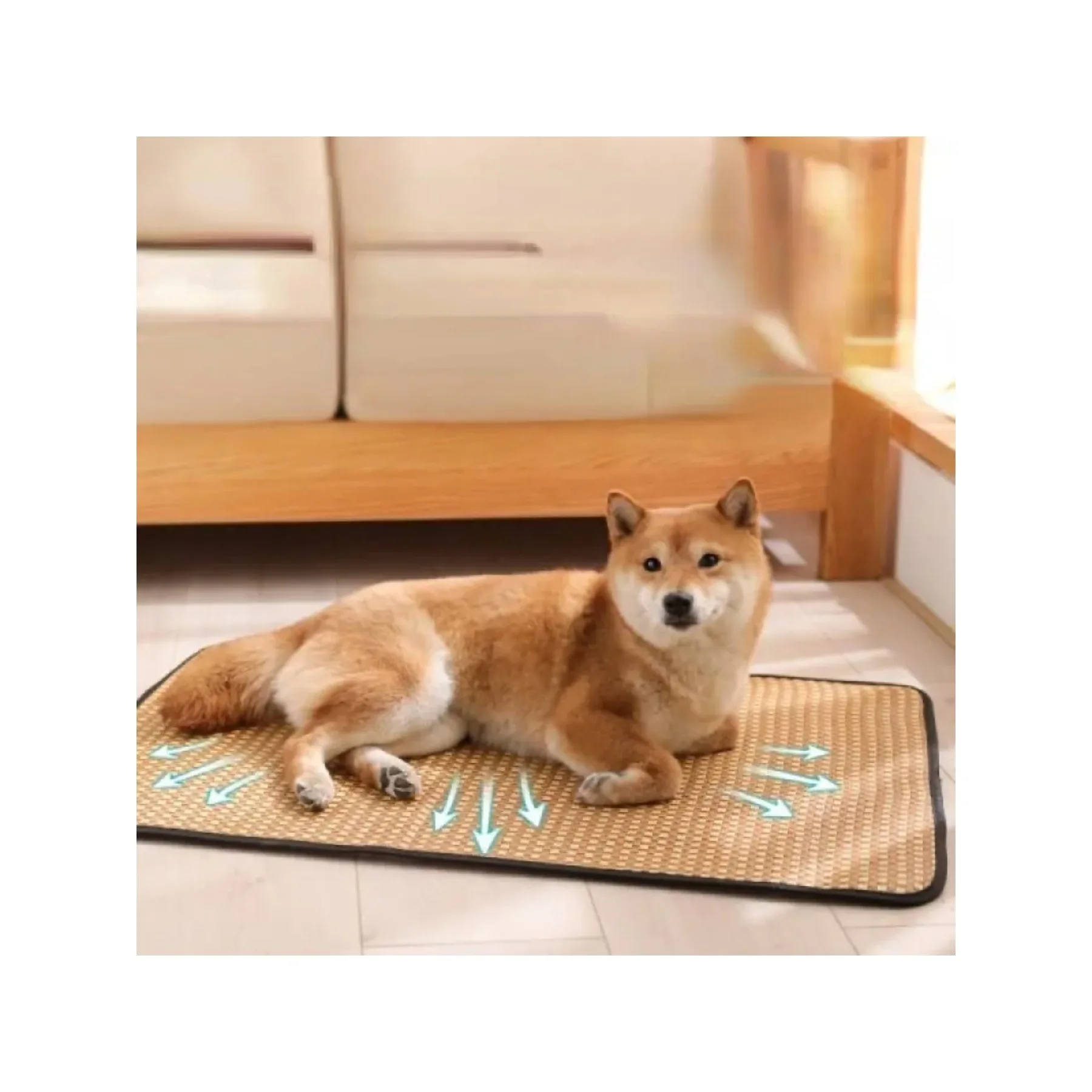 Summer Pet Cooling Pad For Dogs And Cats Breathable Large Bed_voghion.com