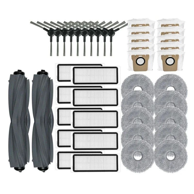 

Основная боковая щетка, Швабра, мешок для пыли, Hepa-фильтр для Dreame Bot L30, ультра, запасные части