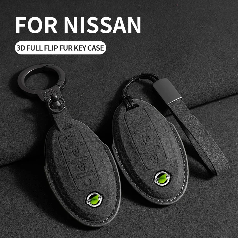 

Car Key Remote Case Cover Shell For Nissan Tiida Qashqai J11 J10 Micra Kicks Altima X-Trail Fuga Navara Leaf Note Sentra Murano