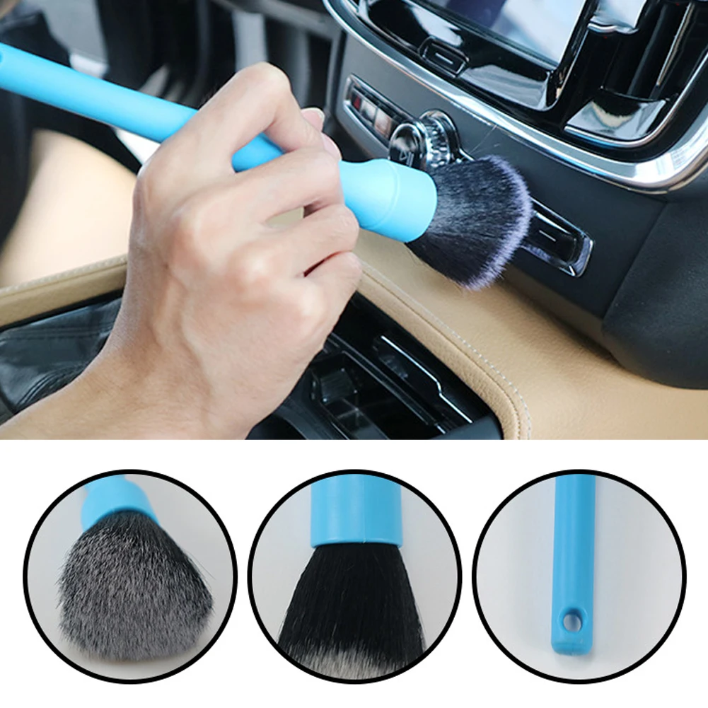 2PCSCarBrushUltraSoftDetailingBrushSuperSoftAutoInterior