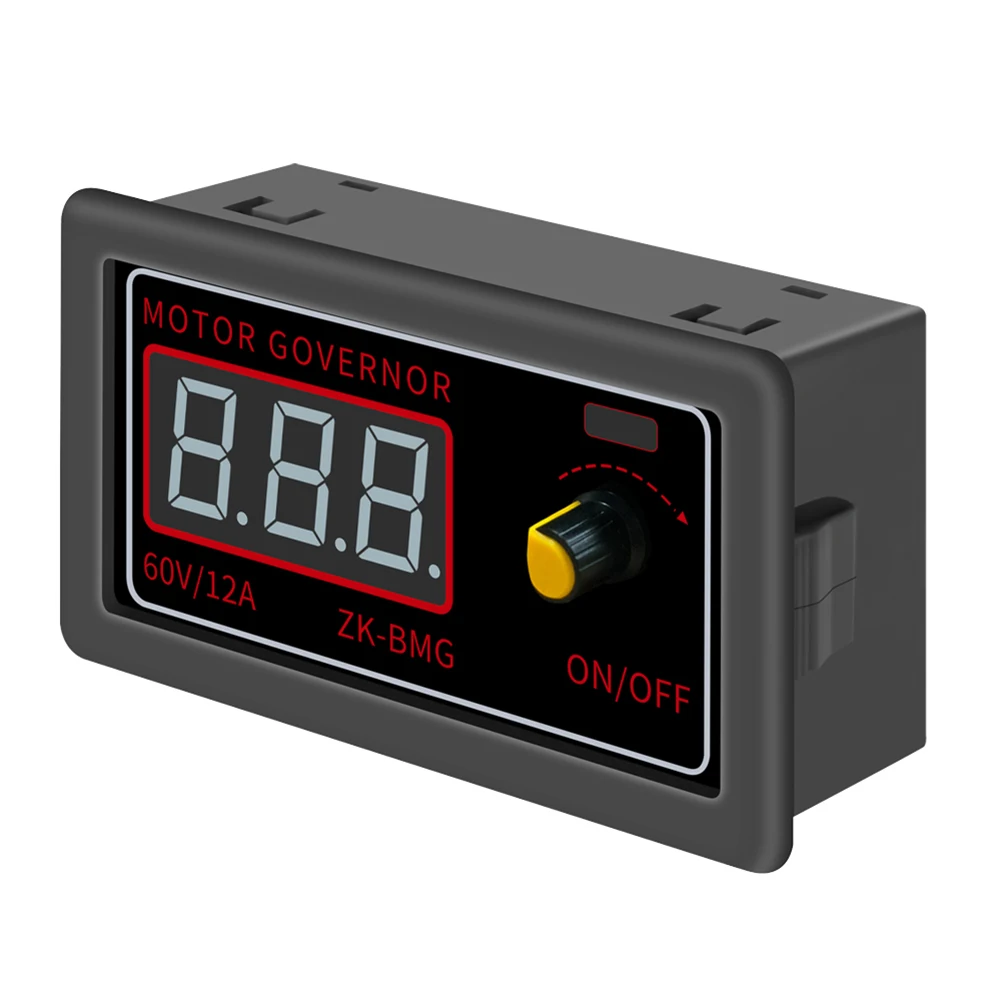 PWM DC Motor Speed Controller DC 9-60V 12A 500W Motor Dimming Speed Controller 5V 12V 24V Adjustable Frequency Duty Cycle