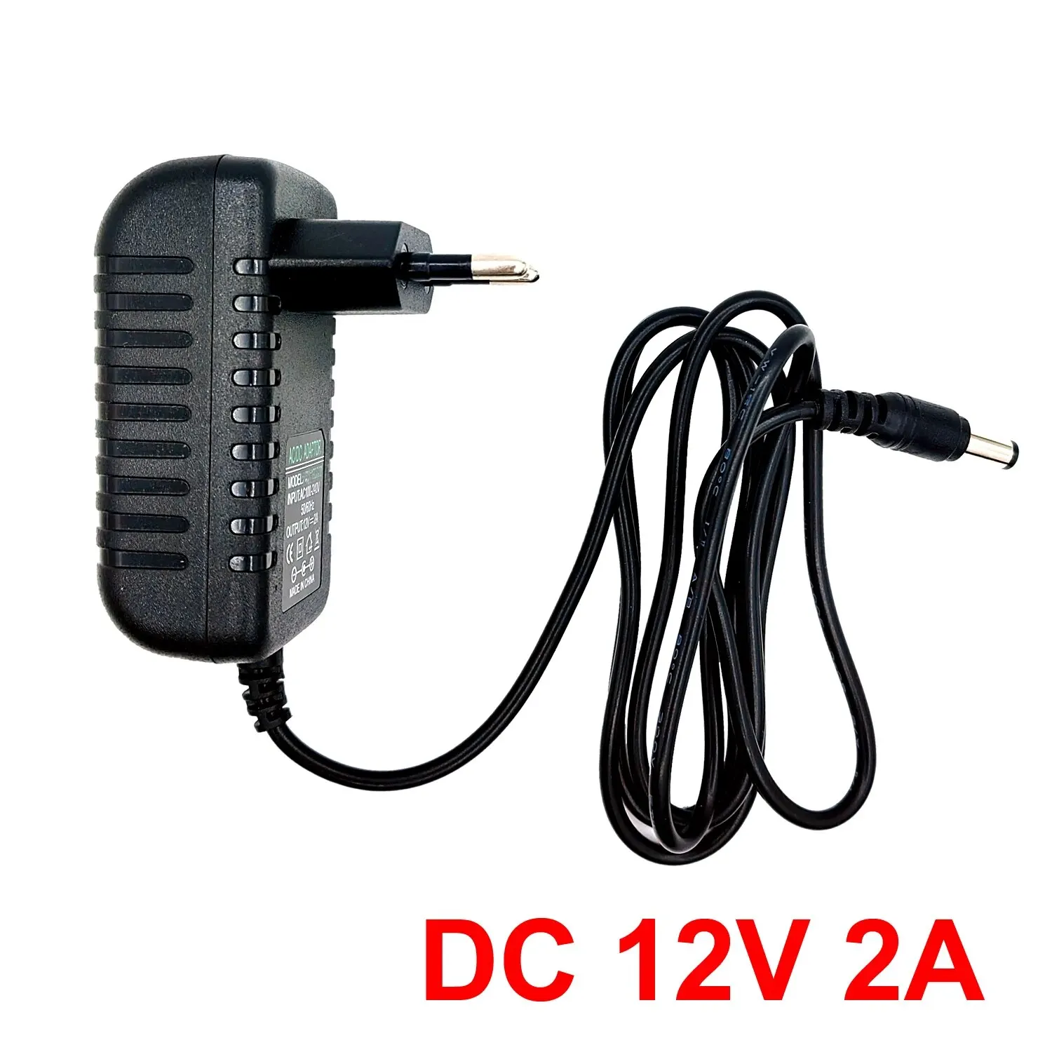 מתאם מתח ac 100-240v קלט dc פלט פלט מטען eu/us 12v קלט אוניברסלי מתאם ממיר תקע עבור מצלמה dvr הוביל רובוט הוביל