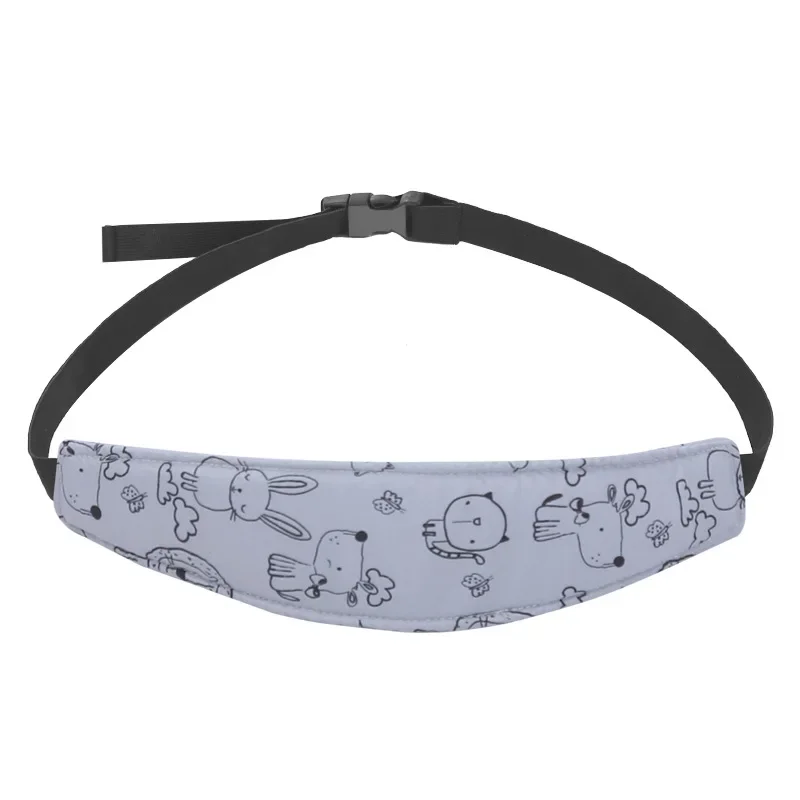 Auto seat head support car seat head belt baby head fixation belt Infant Baby Car Seat Head Support Children Belt Fastening Belt