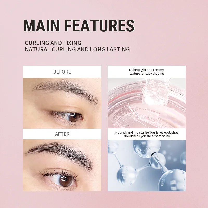 ICONSIGN 2IN1 المهنية سريع تجعيد الرموش والحواجب ر...