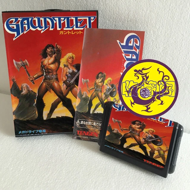 SEGA - メガドライブ ガントレット　Mega Drive MD Gauntlet ガントレット MD メガドライブ New Arrival Gauntlet With Box