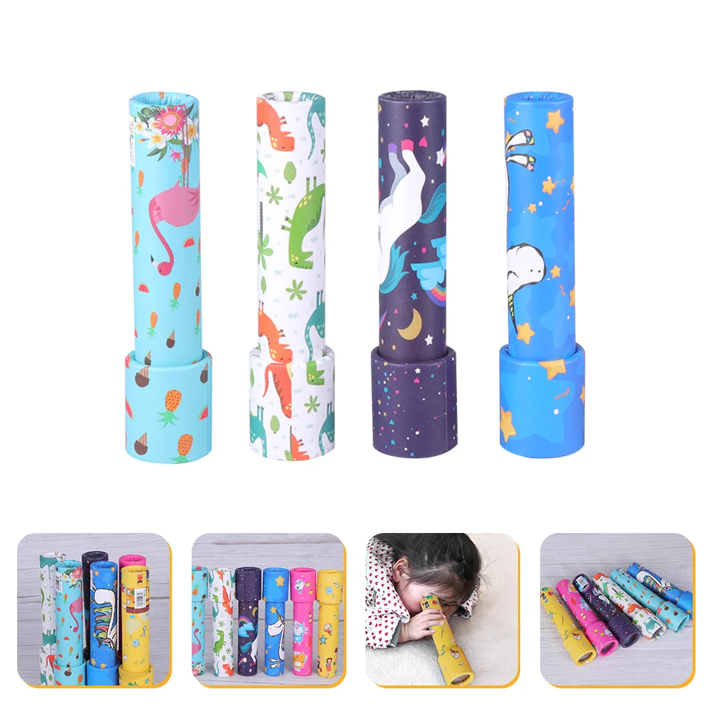4 Pcs Kaleidoscope Party Rotating for Kids Educational Toys Classic Funny Children Children&rsquo;s Twerking