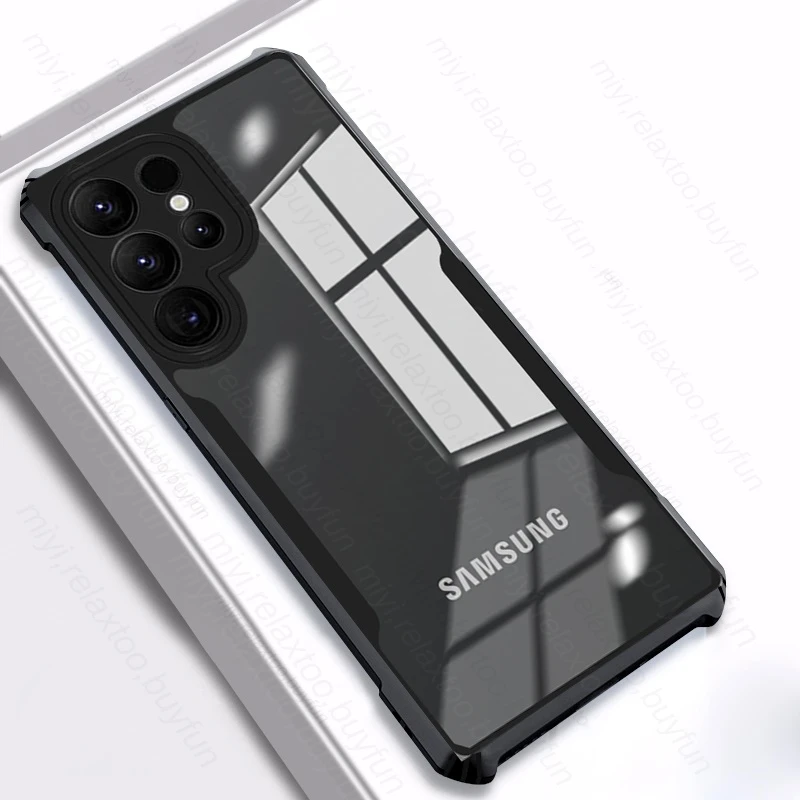 Transparent Acrylic Armor Shockproof Case