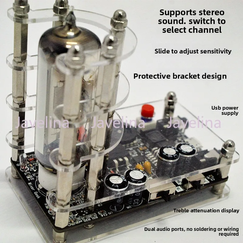 Produktbild von 6E1 Elektronenröhre – Cat-Eye-Röhre Mit UV-Treiber, Low-Voltage, Für Audio-Pegelanzeige Und Vintage-Verstärker – Inkl. Röhre