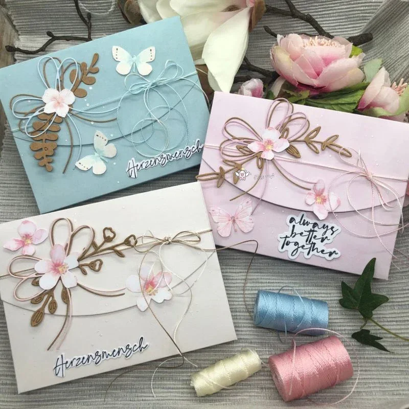 Moldi per taglio metalli Mmao Craft, nuovi stampi per decorazioni, fustelle per scrapbooking, lame per coltelli, stencil e punzoni - immagine 5