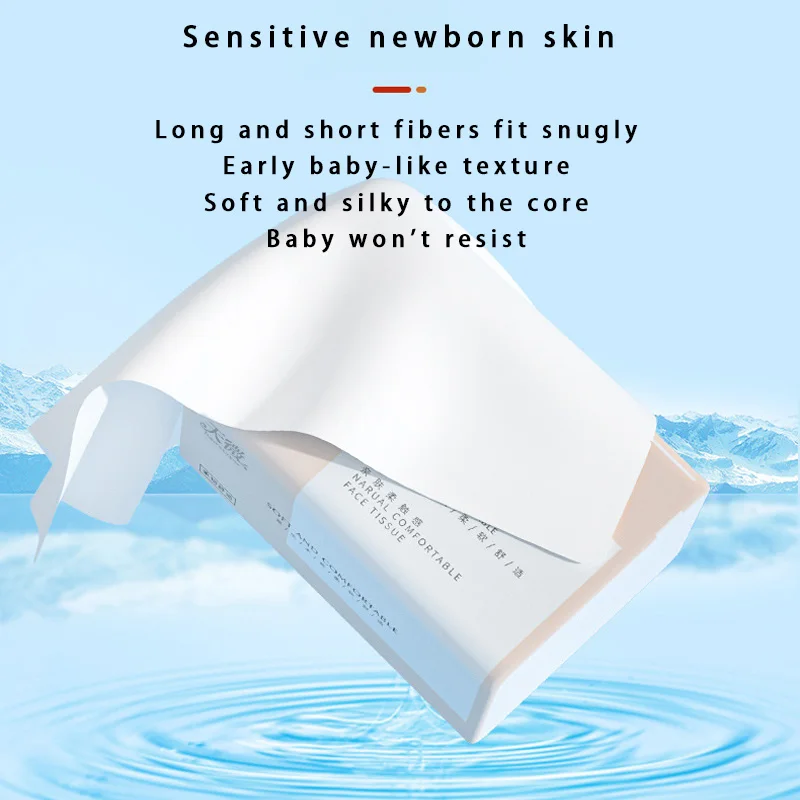 Toilet Paper 30 packs of household full box of toilet paper disposable thickened toilet paper extractable hand towel