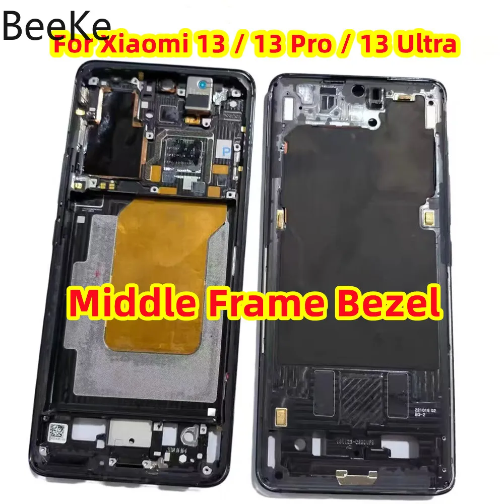 

Ремонт для Xiao mi 13 Pro Mi 13 Ultra 5G 13t средняя Рамка держатель ЖК-дисплея передний экран средняя пластина Корпус Запасные части