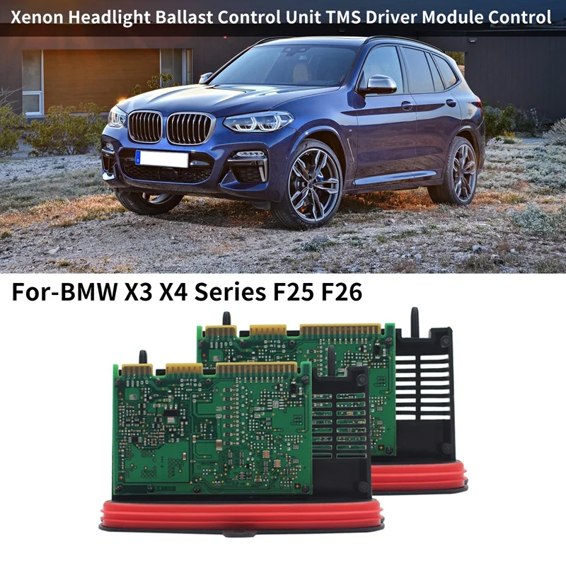 

63117363098 63117421578 2Pcs Xenon Headlight Ballast Control Unit TMS Driver Module Control For-BMW X3 X4 Series F25 F26