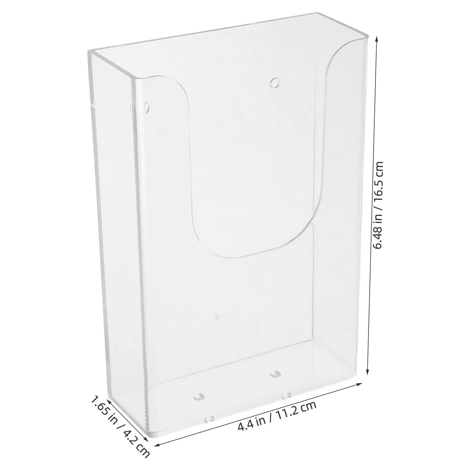 사무실, 가정, 은행, 쇼핑몰용 벽걸이형 투명 파일 랙, 문서 정리함, 브로셔 홀더, 잡지꽂이, 서류 보관함