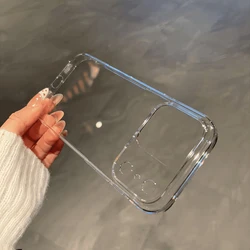 Luxury Ultra - Thin Transparent Glossy Smartphone Case - iPhone 15 Pro (Clear)