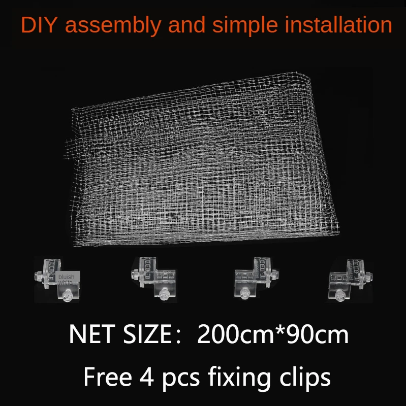 Vastocean Aquarium Fish Tank Invisible Anti-Jumping Net DIY Protective Net Anti-tortoise Escape Anti-Escape Net Replacement Net 