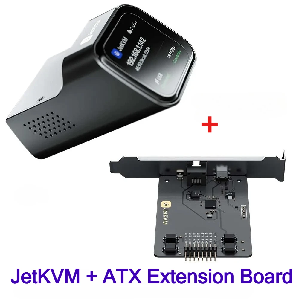 JetKVM IP-KVM オープンソース リモート管理デスクトップ制御デバイス
