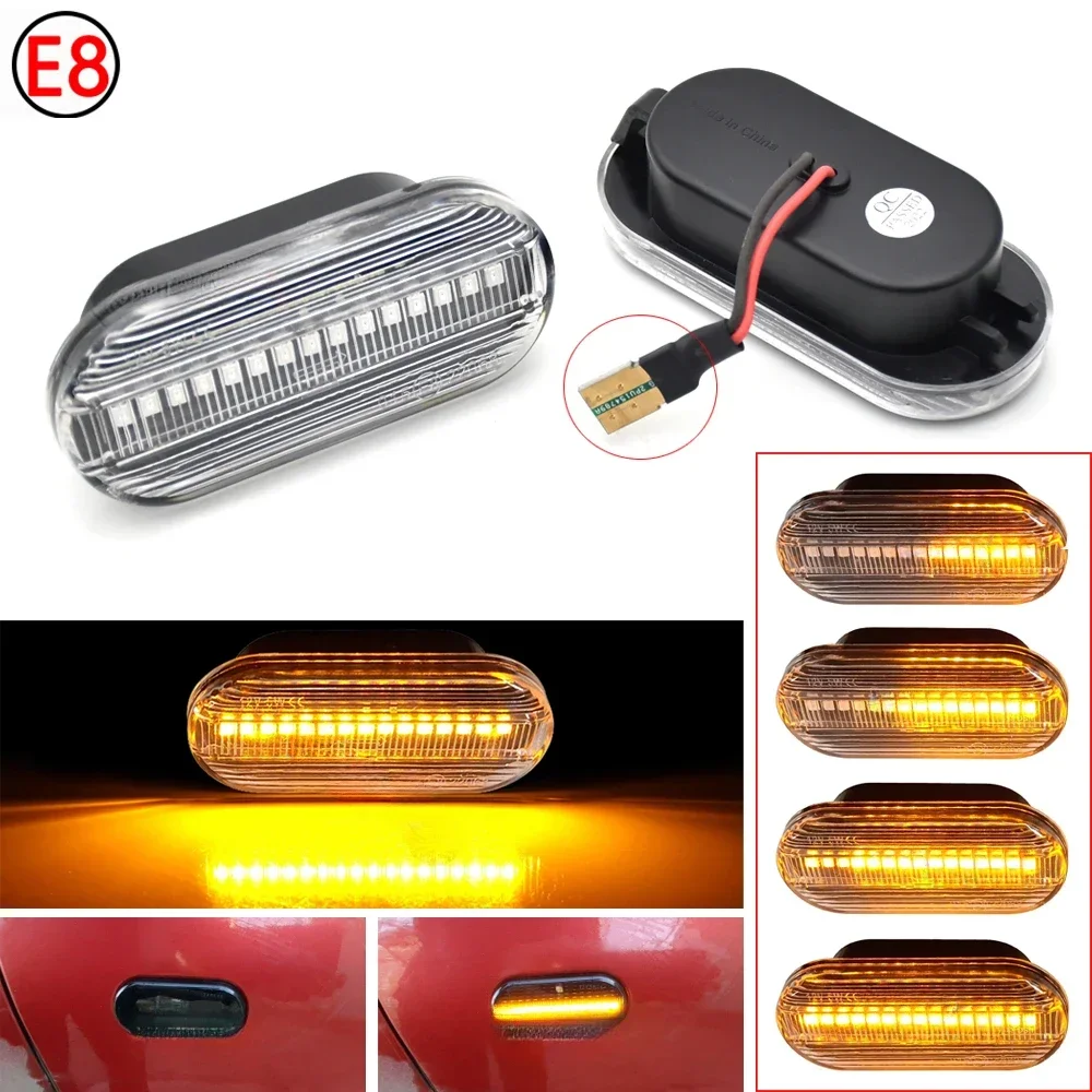 LED Dynamic Side Marker Light Turn Signal for SEAT Ibiza Cordoba