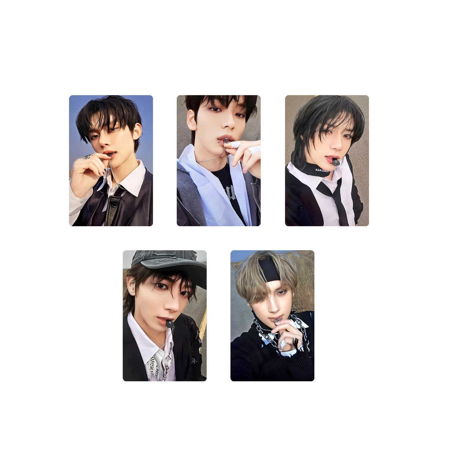Lomo Cards Album Cards 5Pcs/Set Kpop Idol Boy HD Printed Photocards New Album SOOBIN YEONJUN BEOMGYU TAEHYUN HUENINGKAI