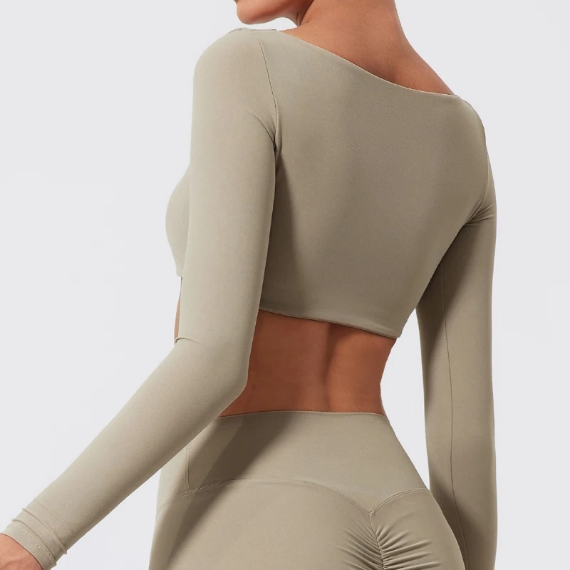 Yoga Top Yoga Shirt Sports Shirt Women Gym Fitness Yoga