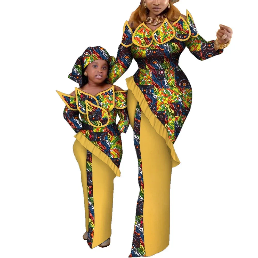 Ankara Gown Styles Mother And Daughter African Dresses Mother