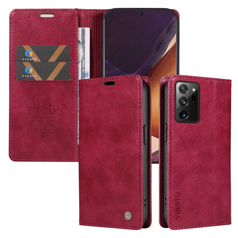 Wallet Magnetic Flip Leather Case For Samsung Galaxy Note 10 Lite