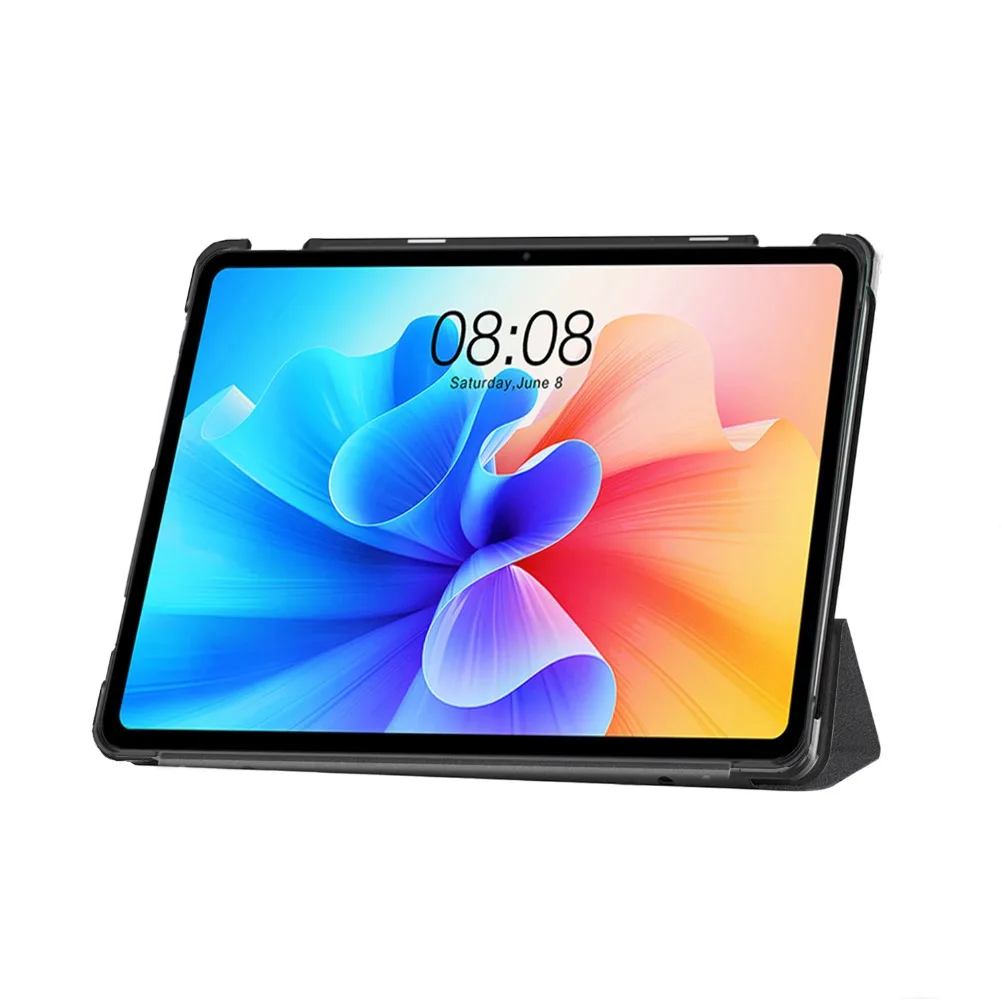 Slim Magnetic Tablet Case with Hard PC Back Shell