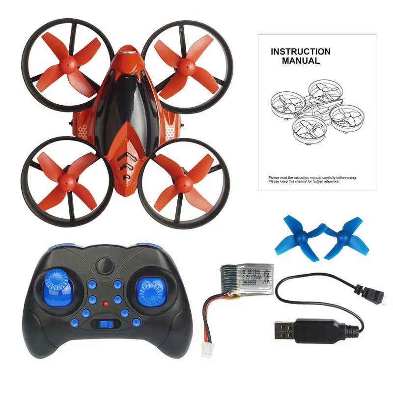 Telecomando Mini Drone Manuale Rc Quadcopter Lungo Tempo Di Volo Facile Droni Manuali Piccoli Aerei Giocattoli Regalo Per Bambini