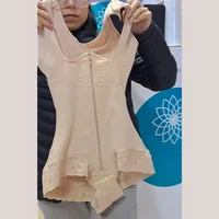 Postpartum Body Shaper for Pregnant Women Triangle Underwear Seamless Corset Tummy Control Colombian Girdle Sexy Lace Shapewear