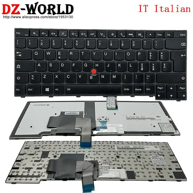 Teclado Italiano do Luminoso para Lenovo Thinkpad T460 T440 s p T450s T450 E431 E440 L440 L450 L460 L470 04y2743 04y0841 01ax327