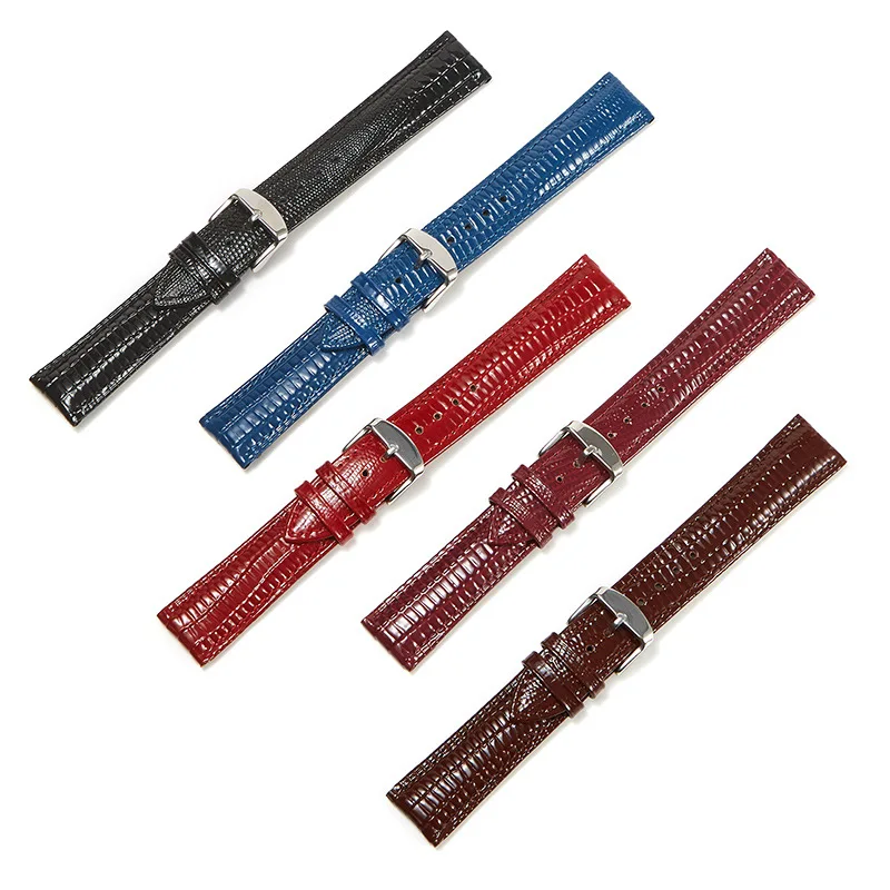 Universal Leather Watch Strap - Premium Waterproof Band with Installation Tool