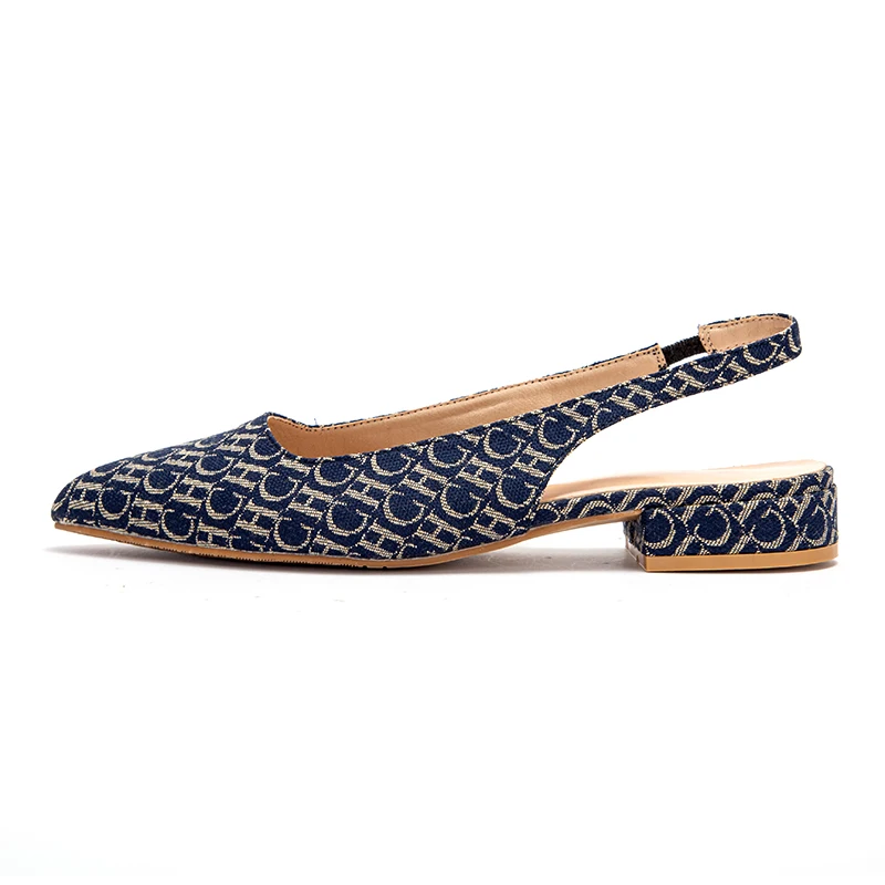 صنادل نسائية بكعب منخفض وحزام للكاحل، مقدمة مفتوحة...