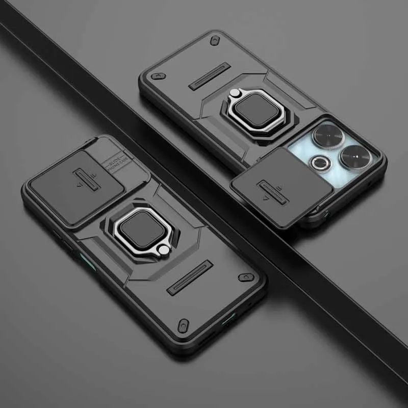 Shockproof Armor Magnetic Holder Phone Case