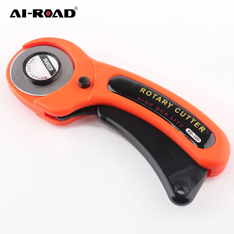 Rotary Cutter + 1pc 45mm Blade Sewing Fabric Cutting Leather Craft DIY CS