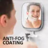TAILI Shower Fogless Makeup Mirror With Holder Suction Cup Shower Shave Round Mirrors Bathroom Mirrors Washroom 1