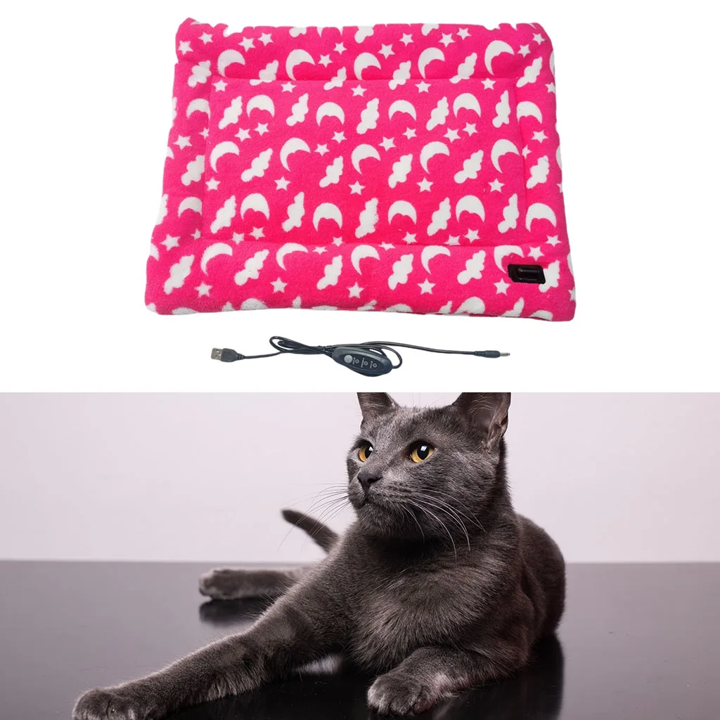 Tappetino Riscaldante Per Cani E Gatti, Tappetino Riscaldante Per Cani E Gatti Tappetino Riscaldante Per Animali Domestici Lavabile Antiscivolo Coperta Termica In Morbida Peluche 40 50 Cm 87208542
