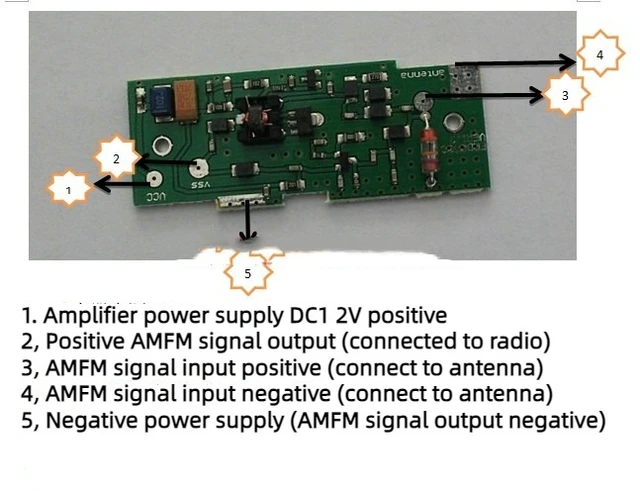 Amplificateur d'antenne AM/FM - Feu Vert