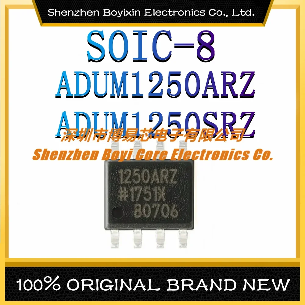 ADUM1250ARZ ADUM1250SRZ Packaging: SOIC-8 genuine digital isolator IC chip 5pcs new iso7720dr dual channel enhanced digital isolator chip soic 8 iso7720dr integrated circuit